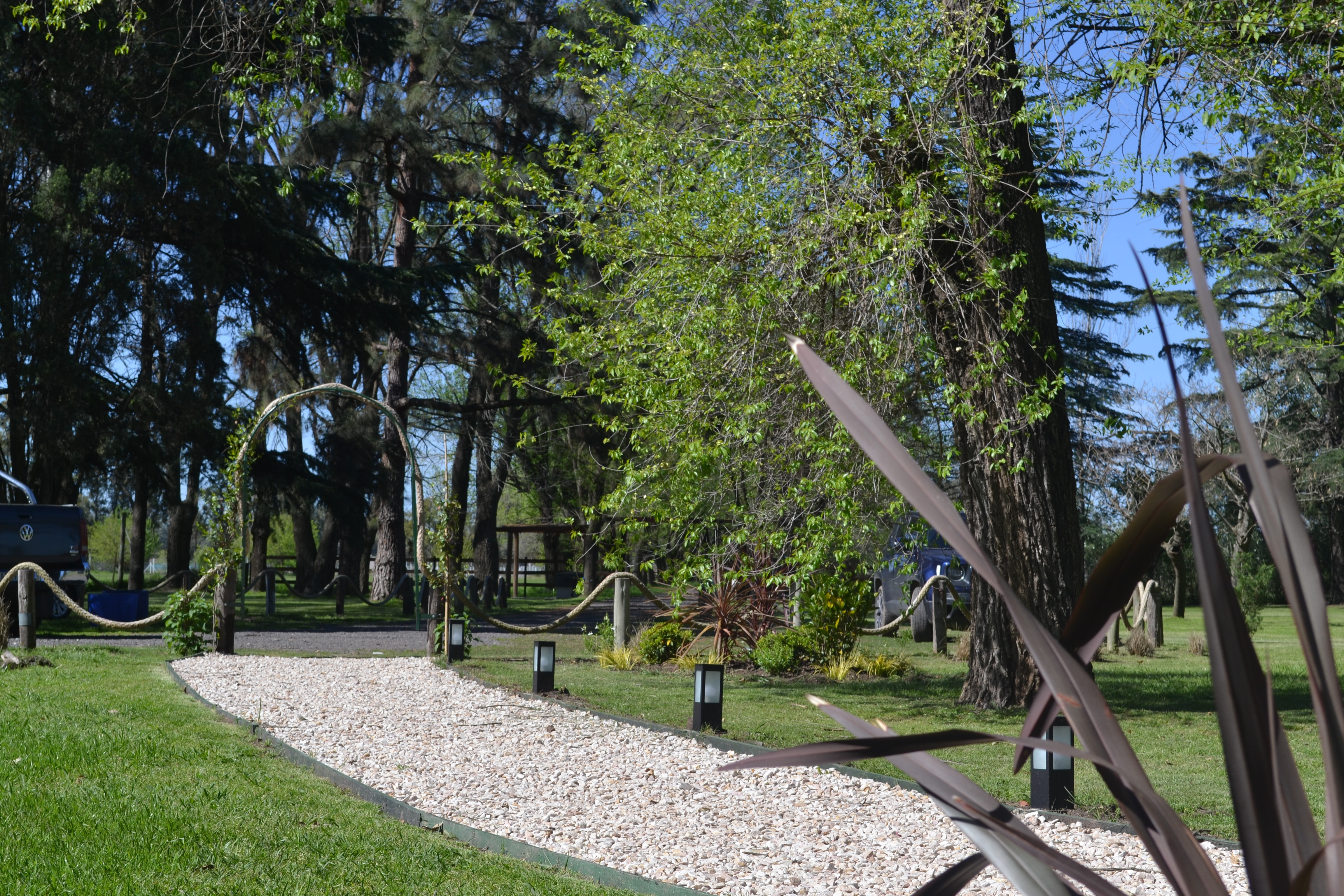 Jardines y senderos de Polo Park